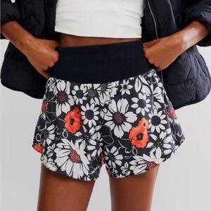 FP Movement Carpe Diem Tuxedo Daisy Shorts